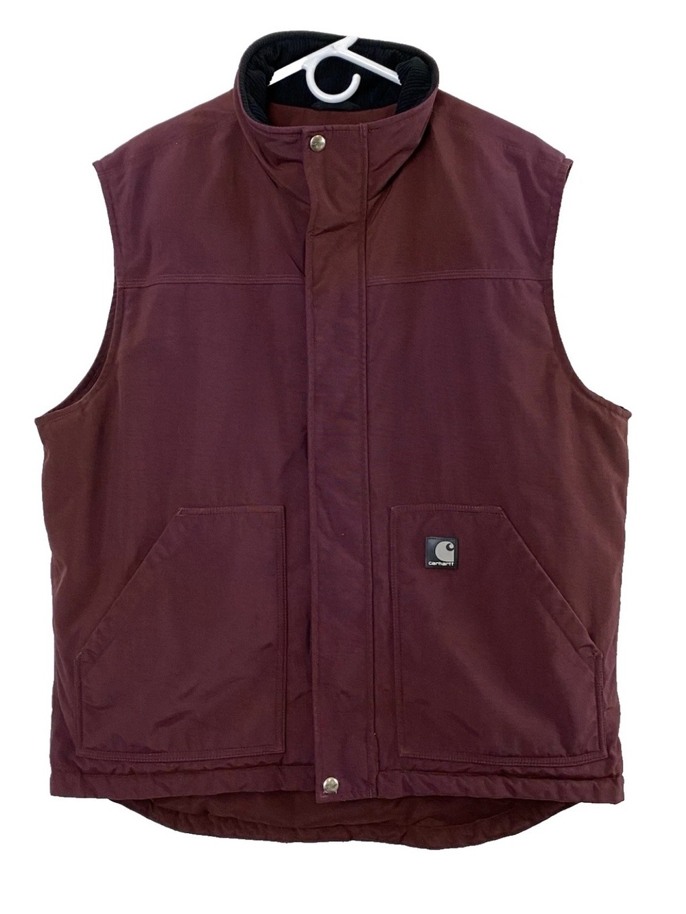 Carhartt Nylon Insulated Work Vest in Redwood - Large